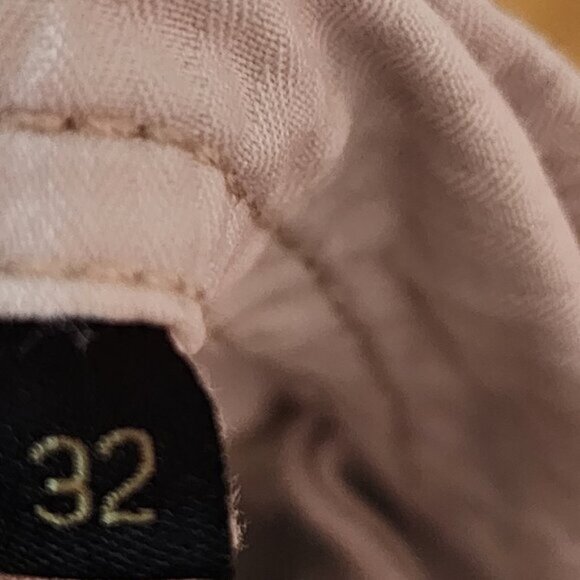 Napapijri White Blue Floral Print 100% Cotton Chino Shorts - Picture 7 of 7